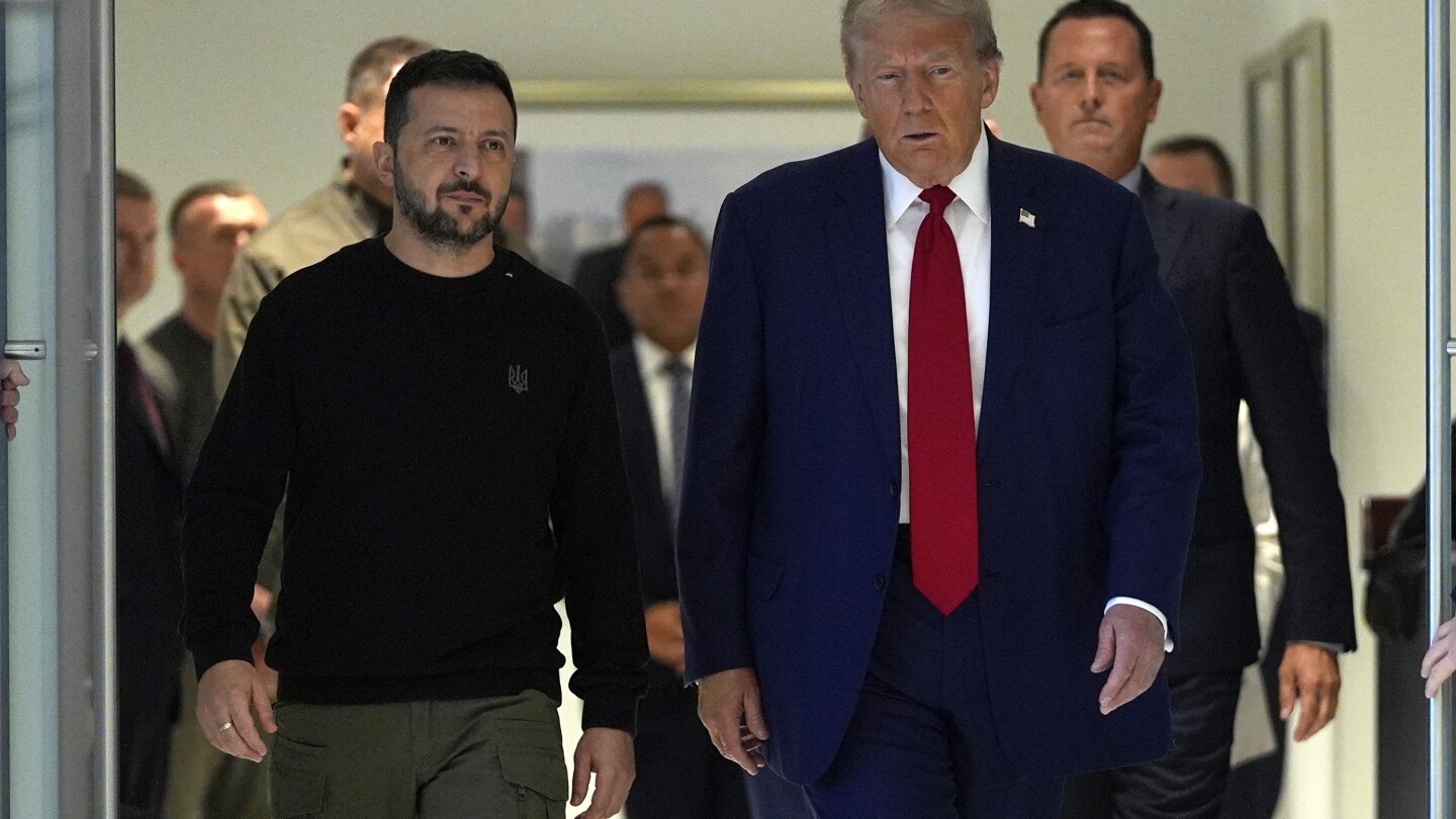 Atualizações ao vivo: Trump diz que a Ucrânia pode “esquecer” se juntar à OTAN antes da reunião de Zelenskyy
 #ÚltimasNotícias
