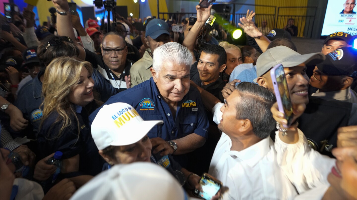 Новоизбраният президент на Панама Хосе Раул Мулино се включи късно в надпреварата
