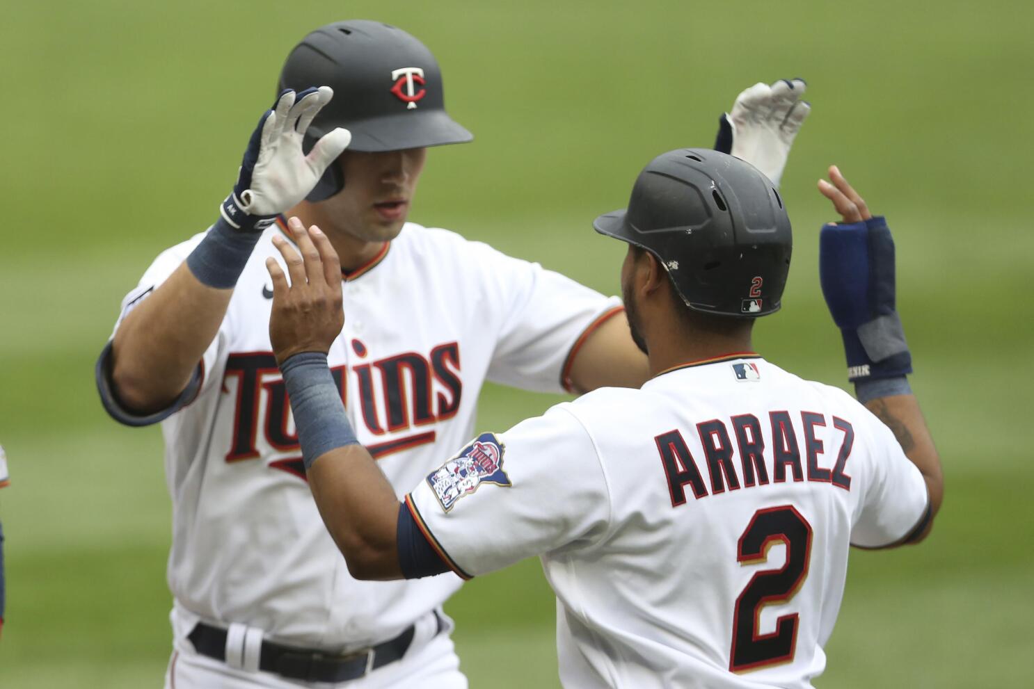Gray sharp for 7, Arraez exits early as Twins blank Royals
