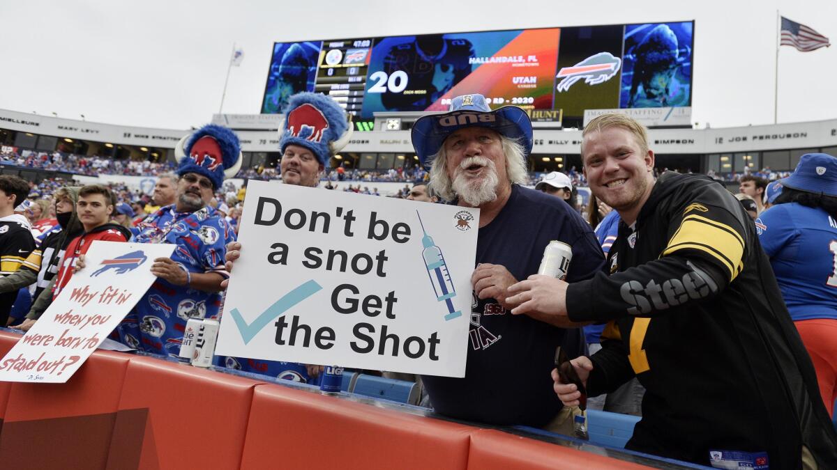 New York makes exception to allow fans at Bills playoff game fans