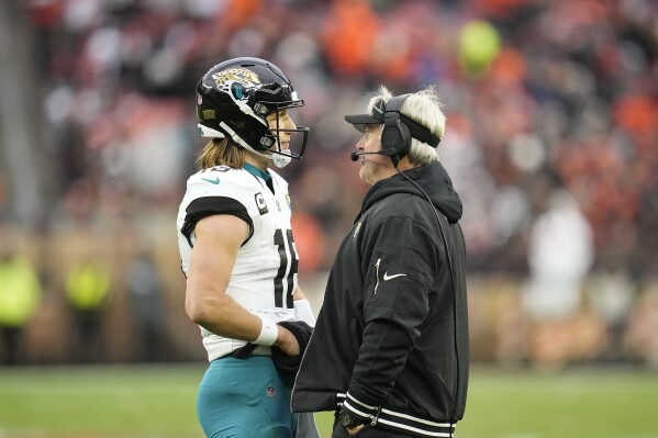 Jaguars hoping for better offensive efficiency against another elite defense  in the Ravens | AP News
