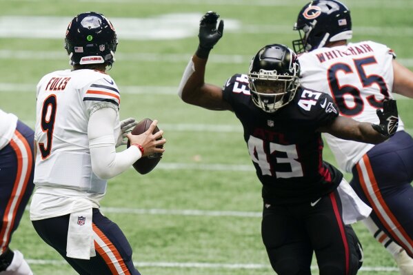 Sept. 27, 2020 game: Bears 30, Falcons 26