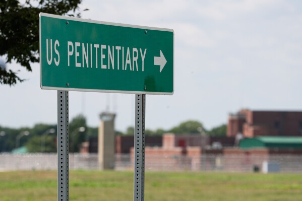 The federal prison complex in Terre Haute, Ind., July 17, 2020. (AP Photo/Michael Conroy, File)