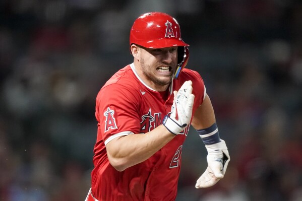 Former MVP Mike Trout needs surgery on torn meniscus | AP News