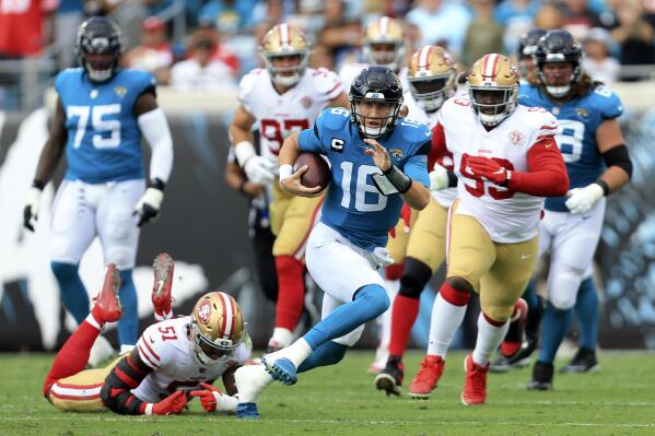 Jaguars vs. 49ers series history: Jags looks to end two-game skid