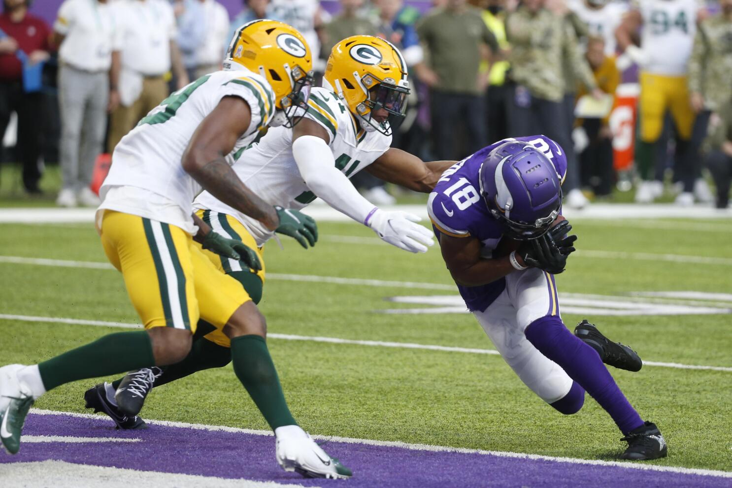 Packers' defense has fluke game against Viking's Kirk Cousins