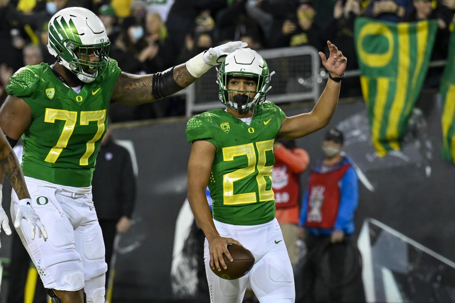 Oregon Ducks product Kayvon Thibodeaux hopes to run up sacks for