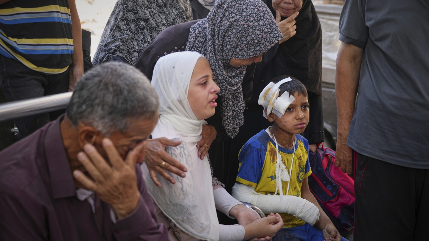 Israeli forces fire on people waiting for aid in Gaza, killing 25, witnesses and hospitals say - AP News