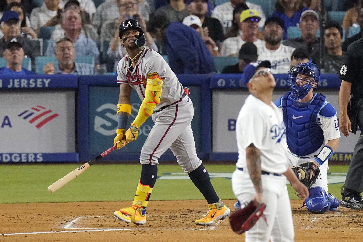 Acuña homers again against Dodgers as Braves win 4-2