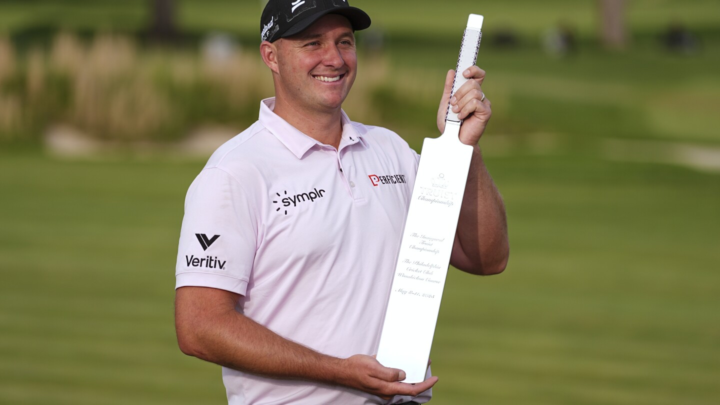 Straka outduels Lowry to win Truist Championship at Philly Cricket for 2nd victory of the season