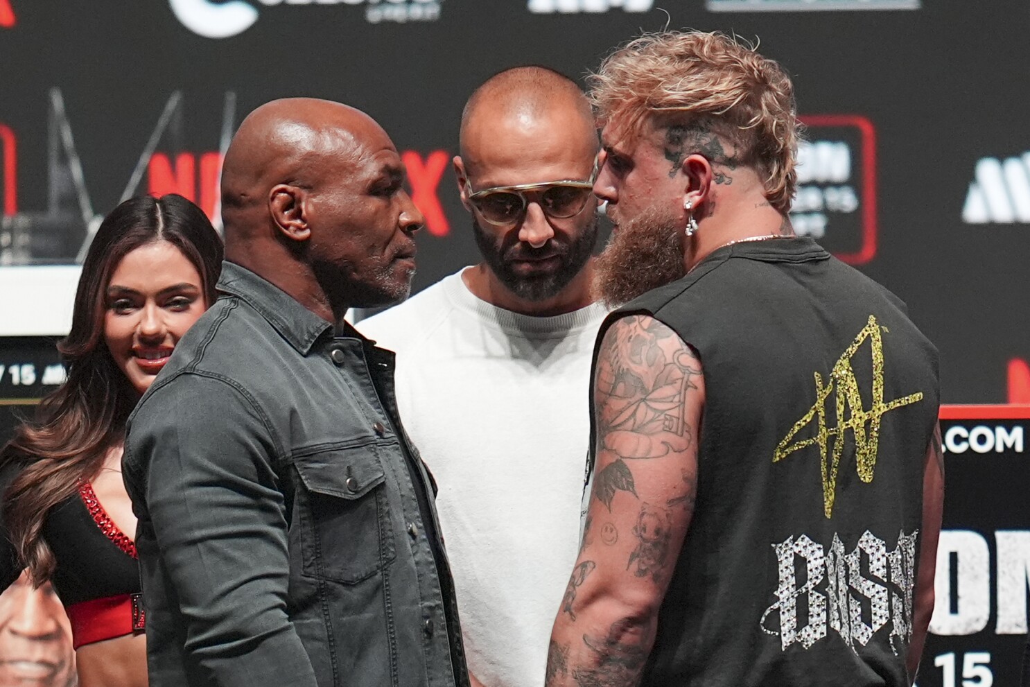 Mike Tyson quiet as he nears fight with Jake Paul