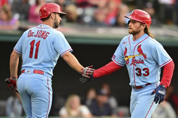 Donovan scores on passed ball in 10th, Cardinals beat Guardians 2