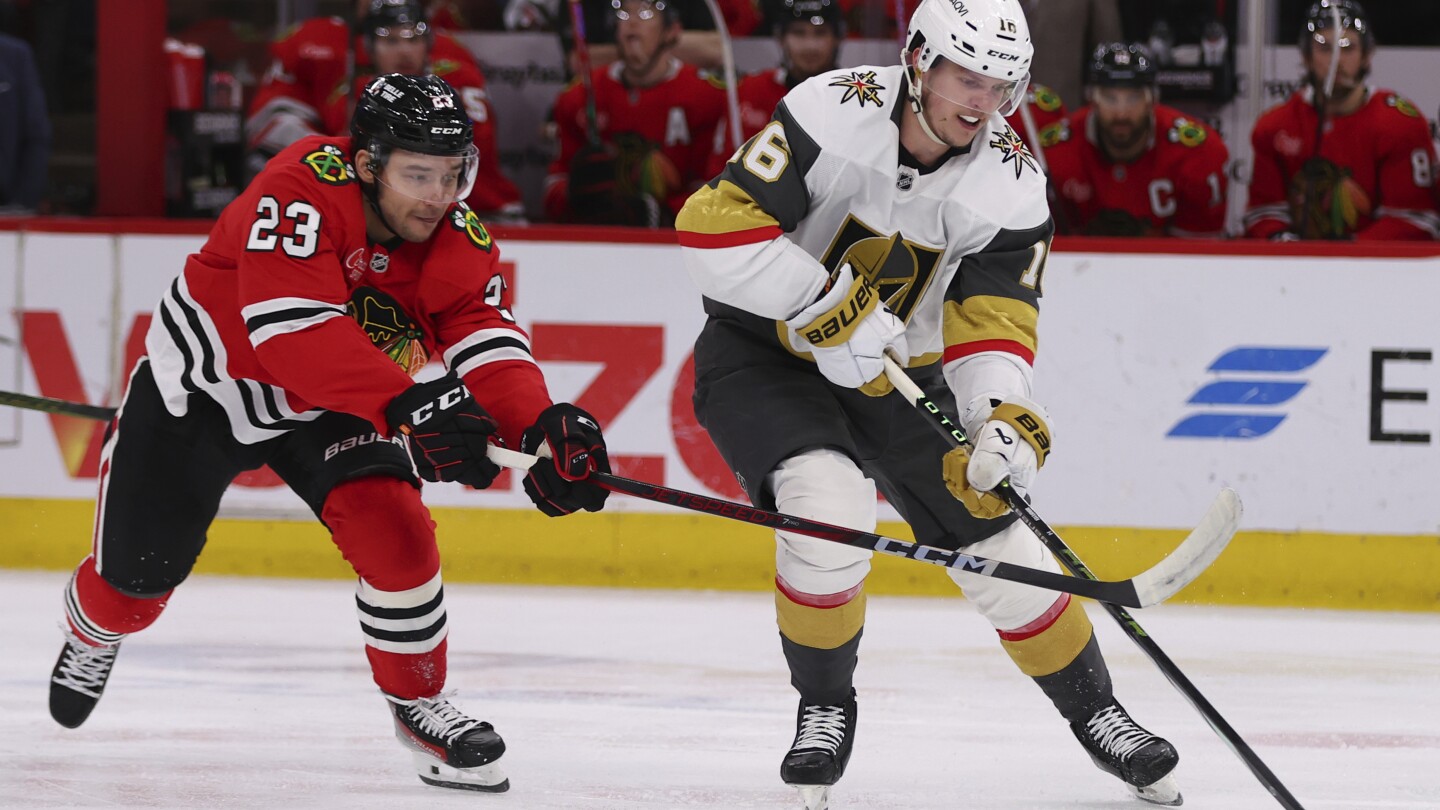 Golden Knights Defeat Blackhawks 5-3, Extend Win Streak to Five