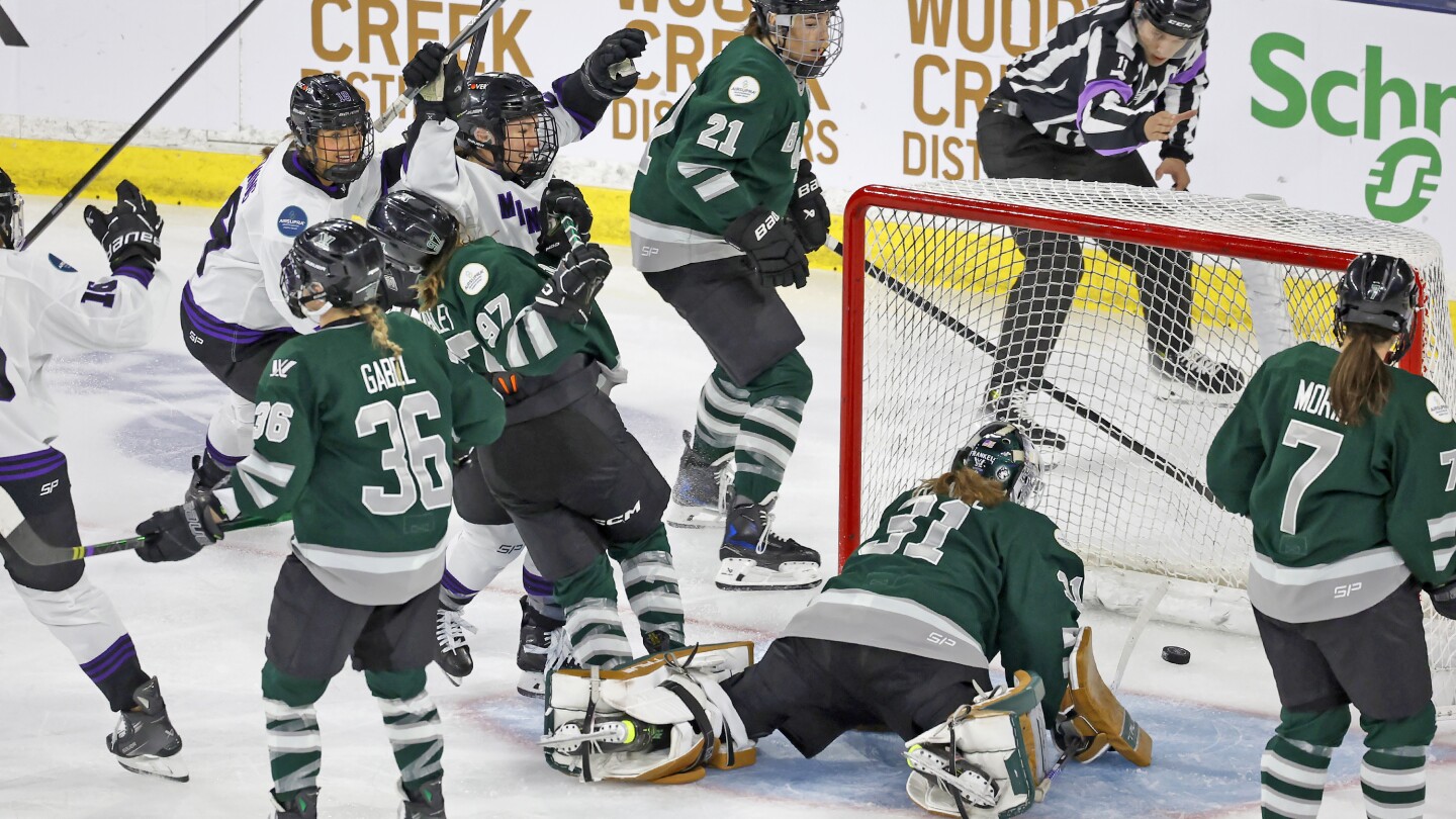 Минесота побеждава Бостън с 3-0, печели първата купа Уолтър като шампион на Професионалната женска хокейна лига