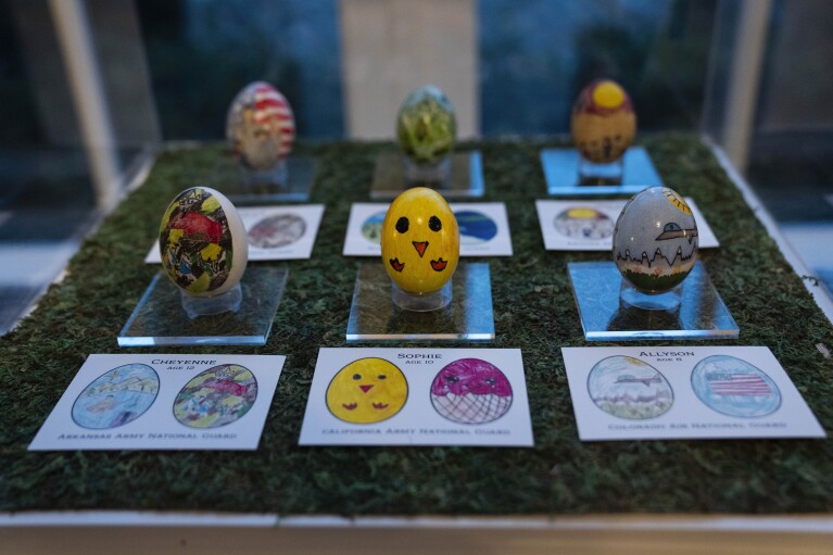 The White House expects about 40,000 participants at its ‘egg-ucation’-themed annual Easter egg roll