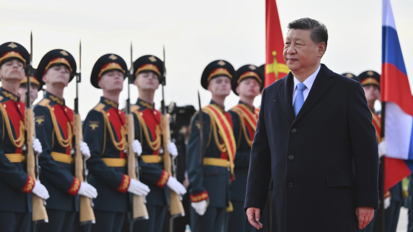 Russia hosts world leaders for the 80th anniversary of its defeat of Nazi Germany in World War II