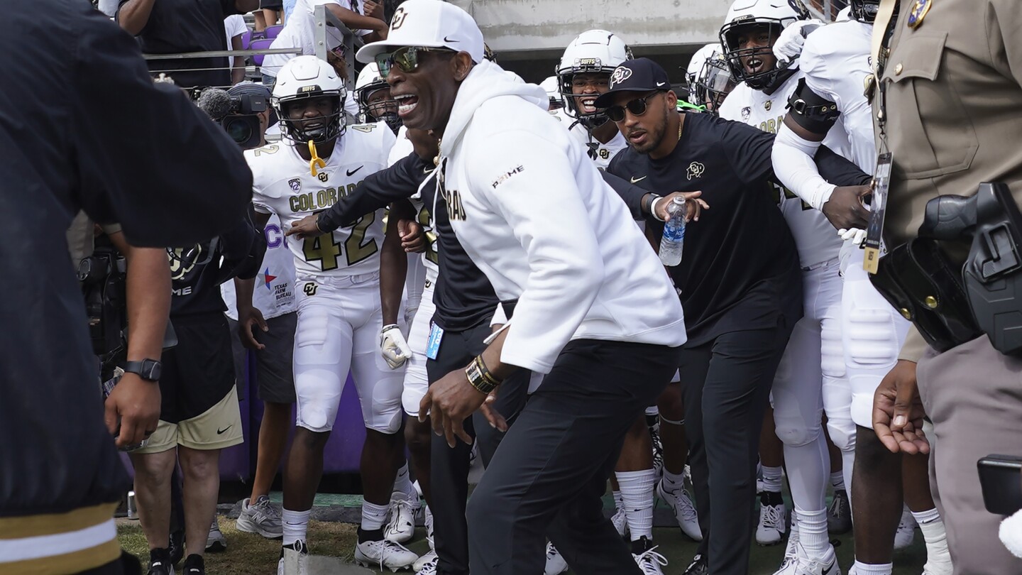 No. 22 Colorado off to flying start by following lead of unconventional coach Deion Sanders