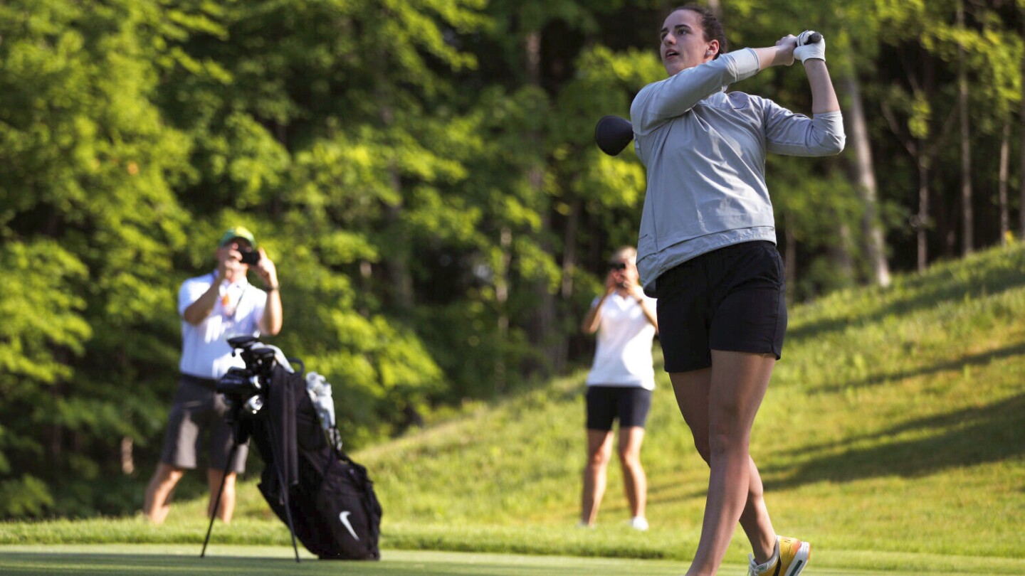 Caitlin Clark Draws Crowds at LPGA Pro-Am