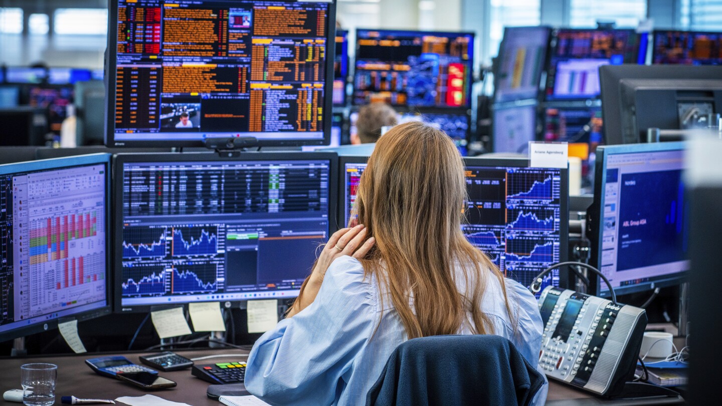 Live updates: Dow drops 1,200 and global markets tumble as worries deepen about Trump's trade war - AP News