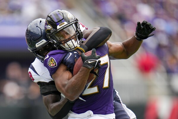 Ravens running back J.K. Dobbins out for the season with torn Achilles  tendon
