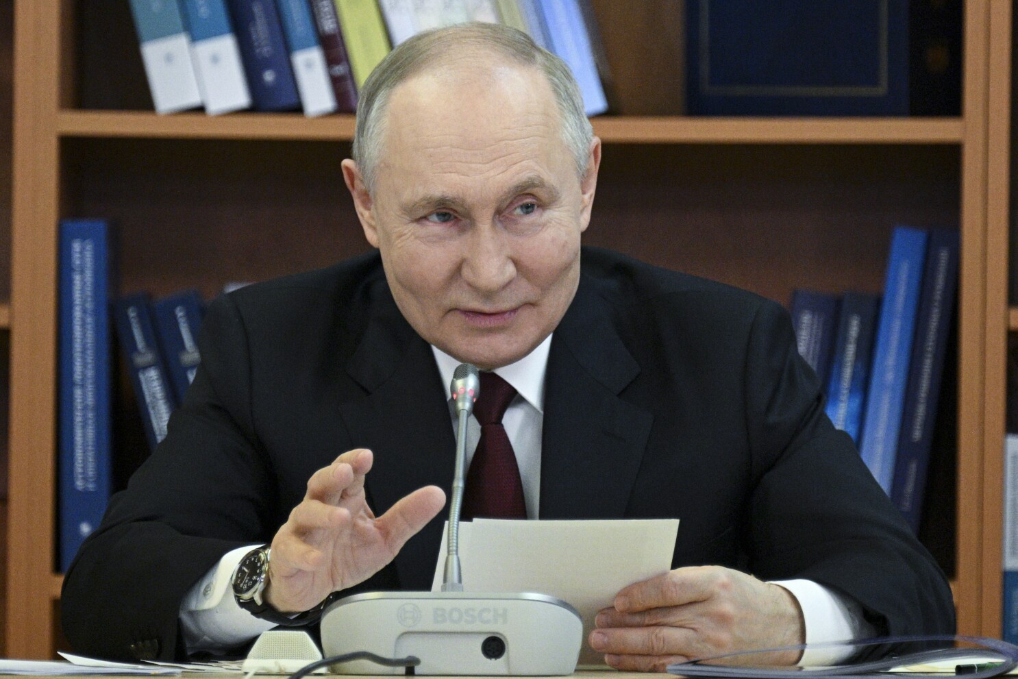 Putin echoes Trump's claim that conflict in Ukraine could have been avoided had he been in office