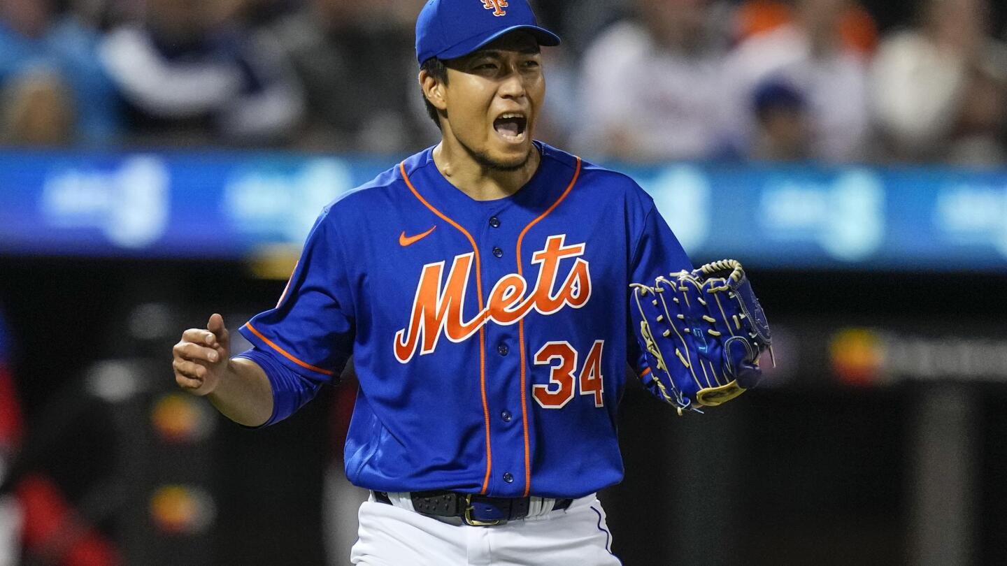 Mets introduce Japanese right-hander Kodai Senga - ABC7 New York