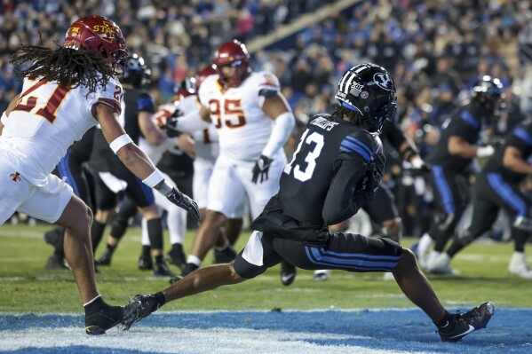 Iowa State runs over BYU for third straight road win | AP News