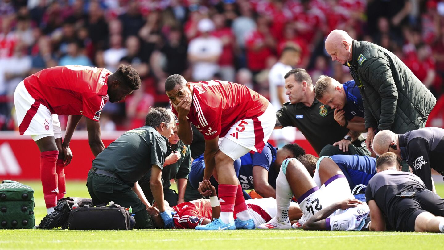 Danilo, joueur de Nottingham Forest, souffre d’une fracture de la cheville lors d’un match de Premier League