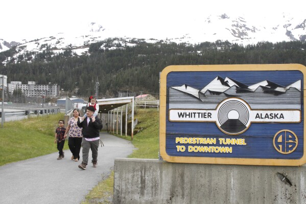 On May 13, 2025, he left a pedestrian tunnel beneath Whittier, Alaska, with his daughter, Catareya on his shoulder and his son, Maximus.