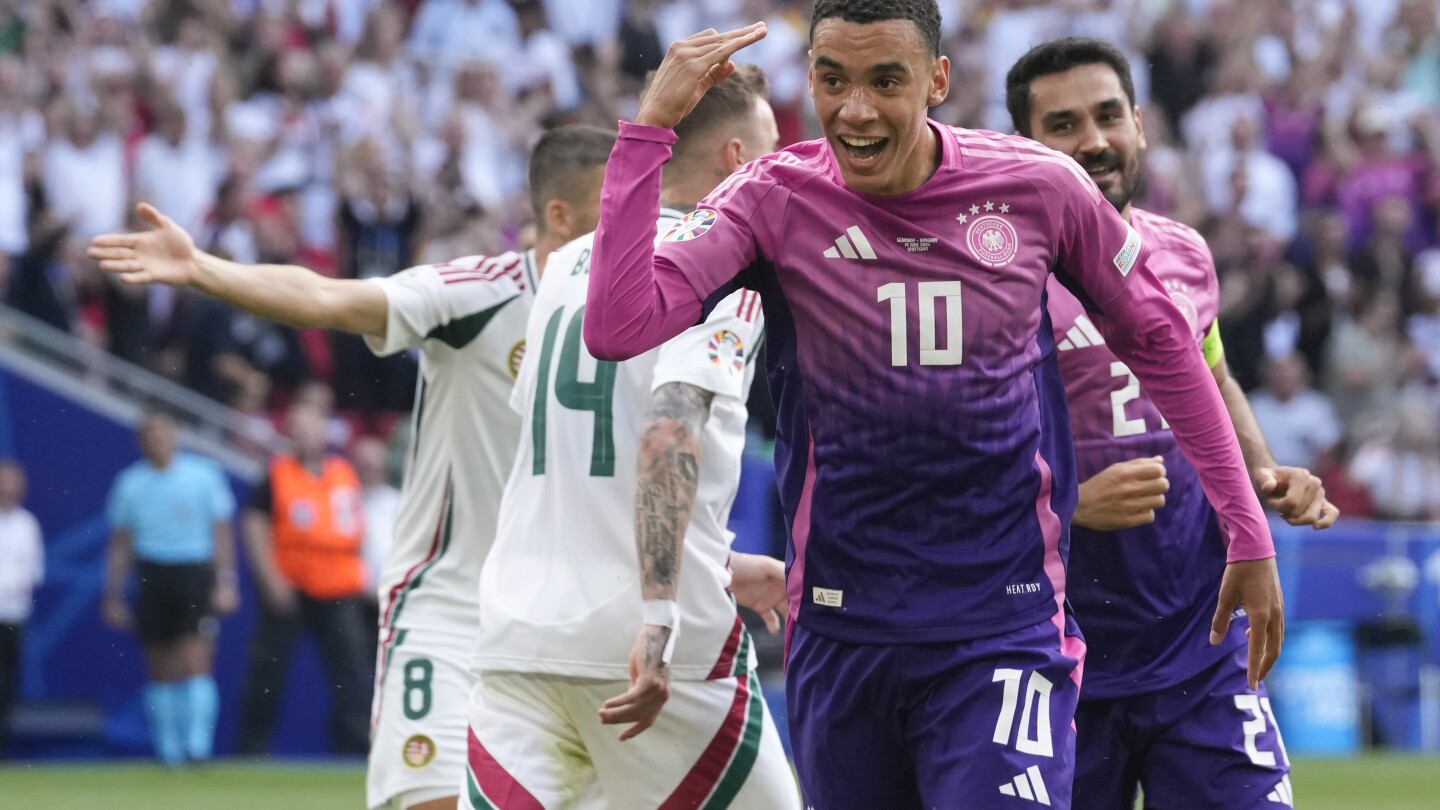Повече магия на Мусиала вижда Германия да победи Унгария с 2-0 и да стигне до фазата на елиминациите на Евро 2024