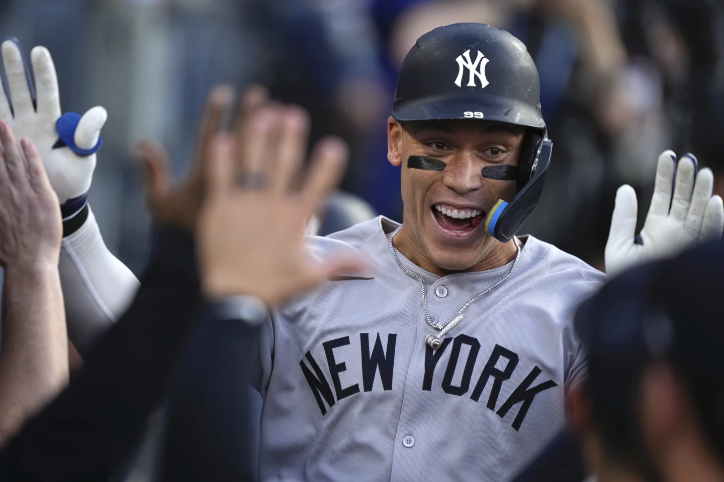 Aaron Judge home run Yankees vs Dodgers