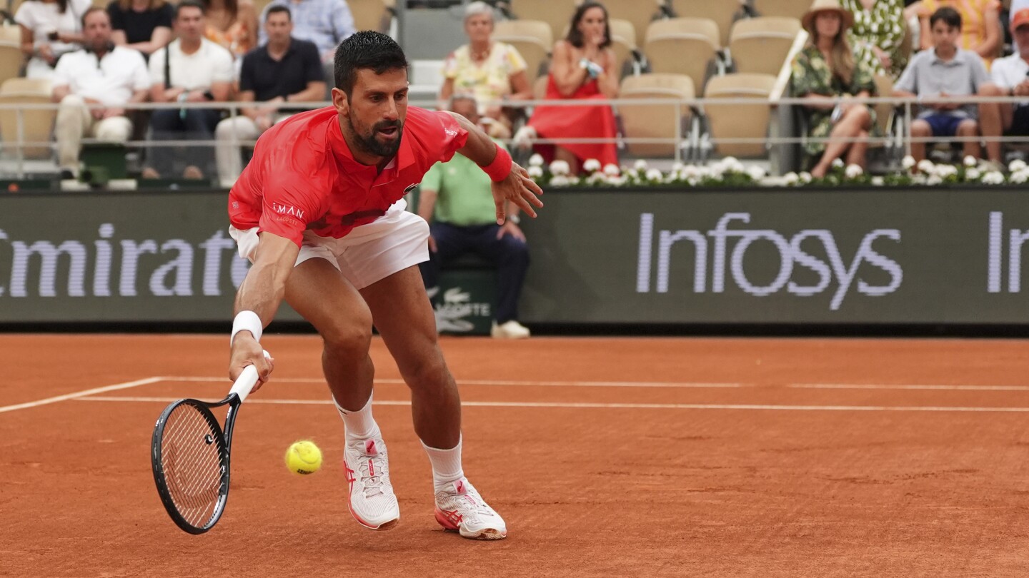 Djokovic Advances Roland Garros Third Round With Straight-Set Win