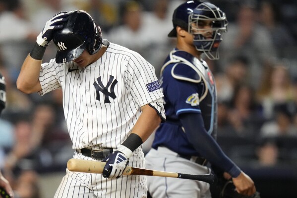 Yankees' homer barrage helps open up 5 1/2-game gap over Rays