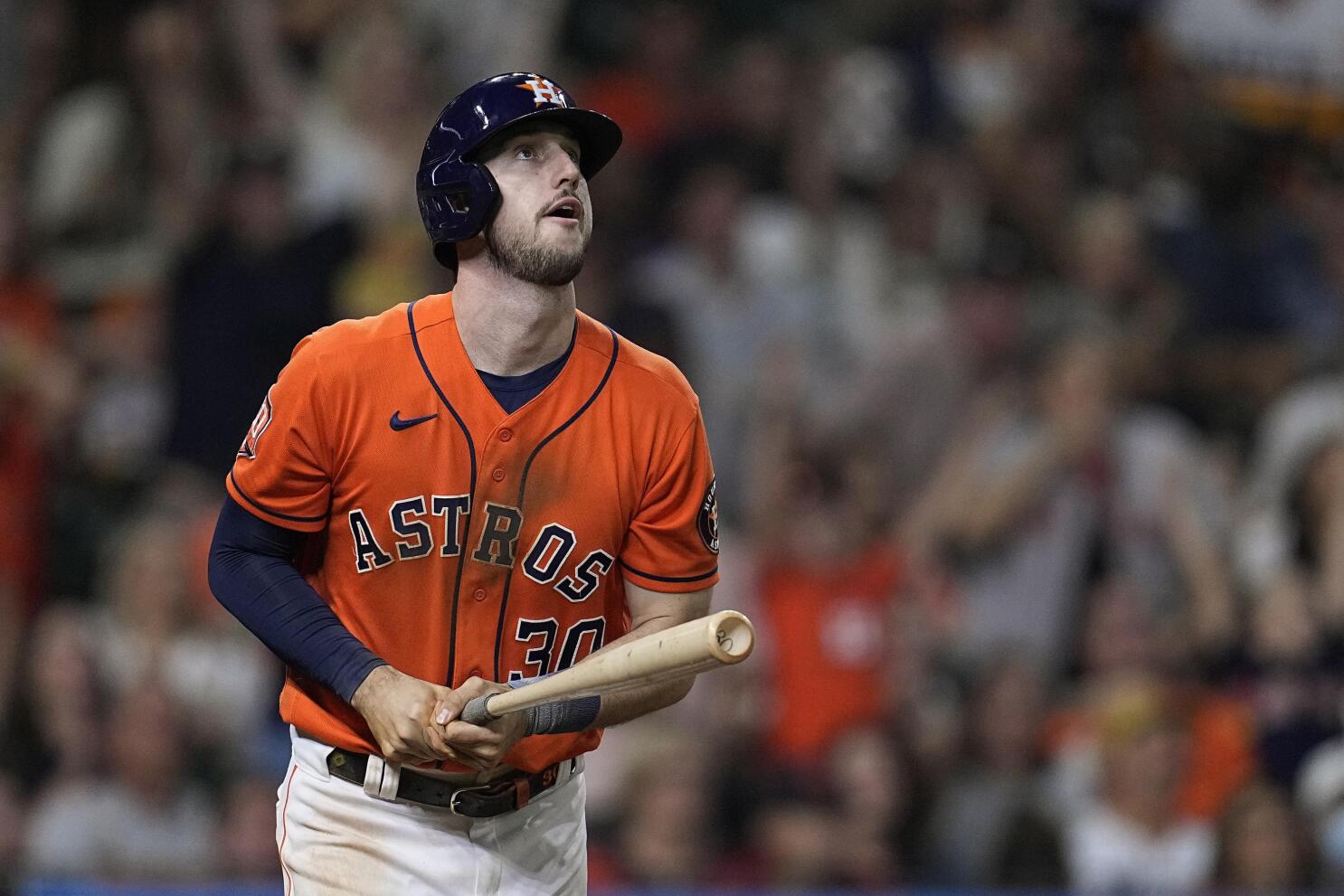Houston astros mlb world series king tuck just went deep to give