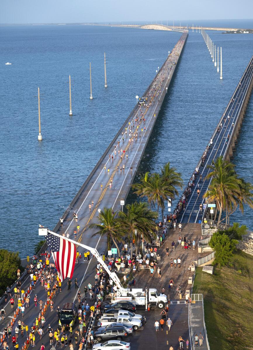 Local teen wins 7 Mile Bridge Run in Florida Keys AP News