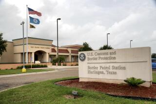 FILE - The Border Patrol station stands July 11, 2014, in Harlingen, Texas. Border Patrol medical staff declined to review the file of an 8-year-old girl with a chronic heart condition and rare blood disorder before she appeared to have a seizure and died on her ninth day in custody, an internal investigation found. U.S. Customs and Border Protection has said the Panamanian child's parents shared the medical history with authorities on May 10, a day after the family was taken into custody. (David Pike/Valley Morning Star via AP, File)