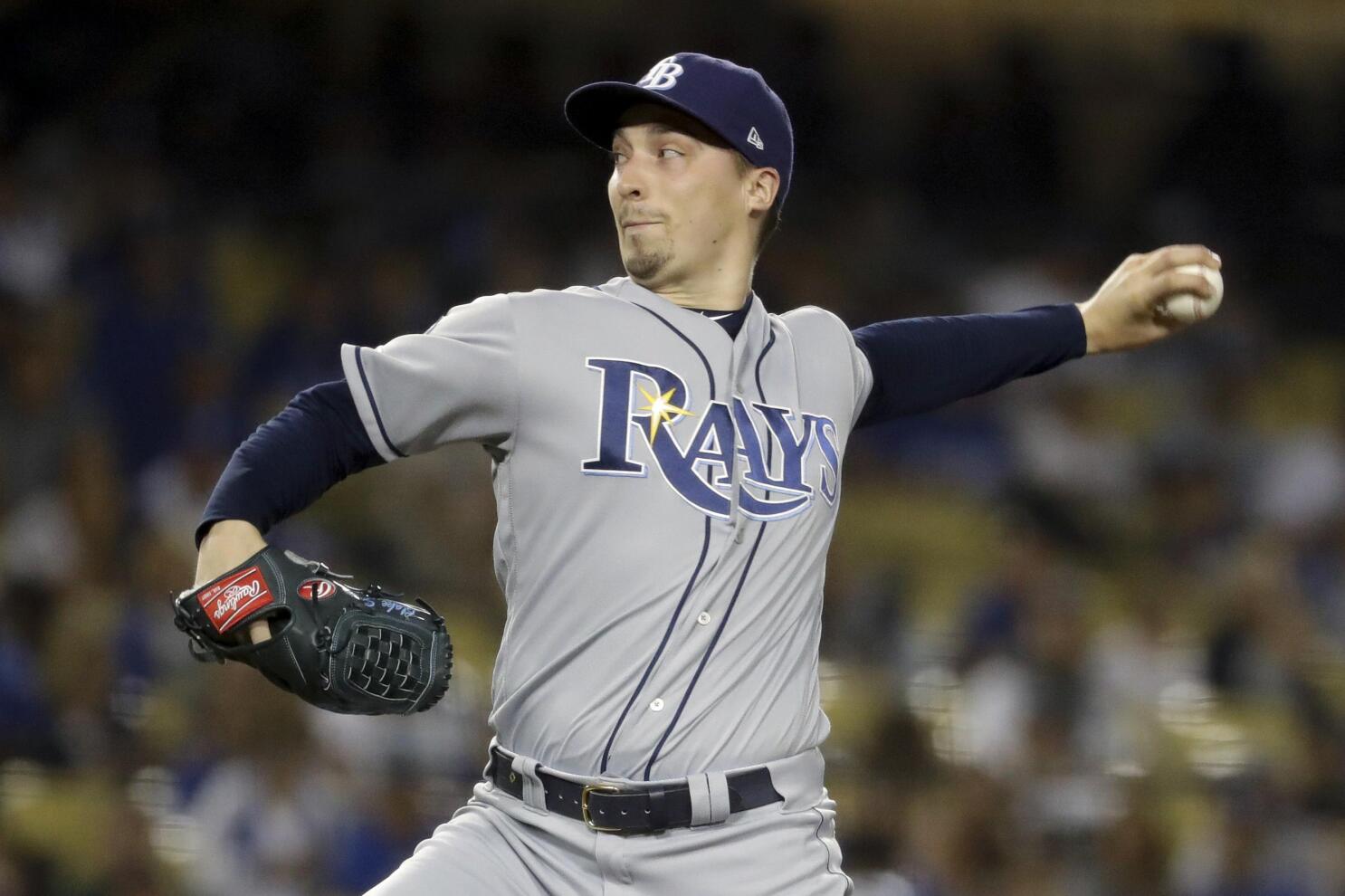 Rays' Blake Snell SITS DOWN Dodgers best in dominant 1st inning of