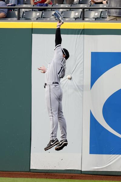 Clint Frazier of the Chicago White Sox plays against the Cleveland