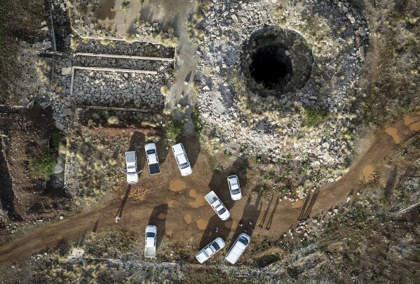 This image shows where illegal miners—with estimates ranging from hundreds to thousands—are trapped in a closed mine in Stilfontein, South Africa, on November 13, 2024. Thursday, officials in South Africa said that they do not... More AP Photo/AP Photo