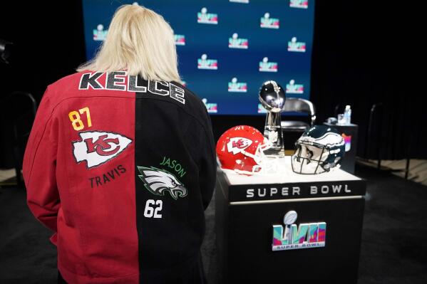 The Story Behind Donna Kelce's Split Jersey: Jason and Travis' Mom Takes  Center Stage