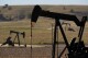 Pumpjacks operate in a pasture, Sept. 30, 2024, near Hays, Kan. (AP Photo/Charlie Riedel, File)