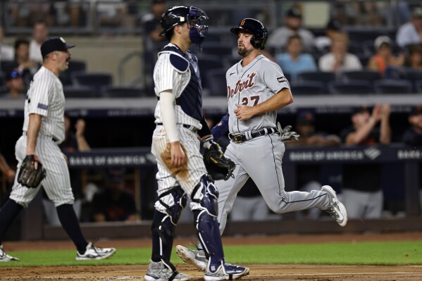 Spencer Torkelson slugs pair of two-run homers in rout of Yankees