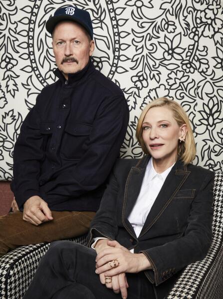 Noemie Merlant, from left, director Todd Field, Cate Blanchett