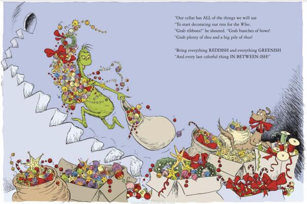 A recent undated image provided by Dr. Seuss Enterprises shows a page from the new book 