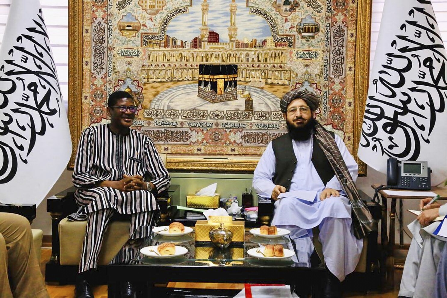 The Taliban and Burkina Faso ambassadors pledge new trade and mining cooperation