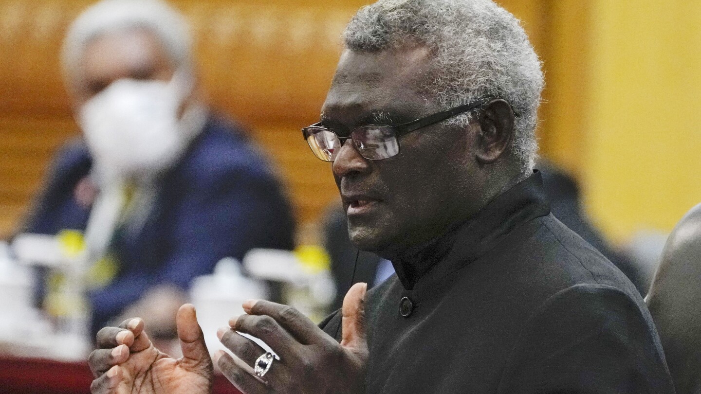 Solomon Islands leader hits back at criticism of deepening security ties with China