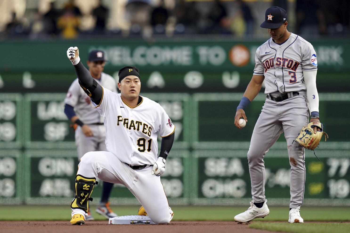 Pirates' Choi Ji-man hits 1st homer since return from injury - The Korea  Times