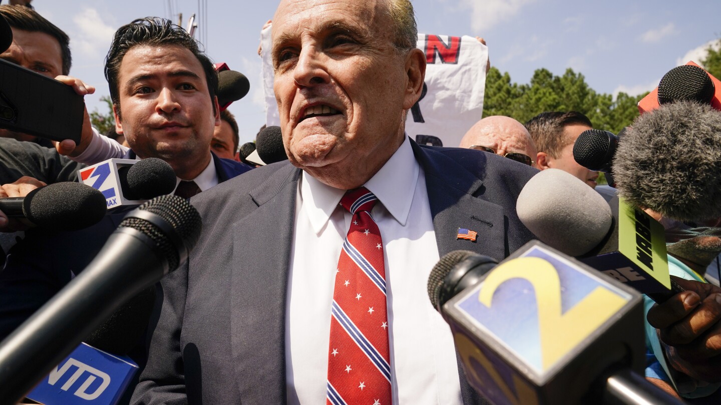 Judge holds Giuliani liable for withholding information in Georgia election worker defamation case