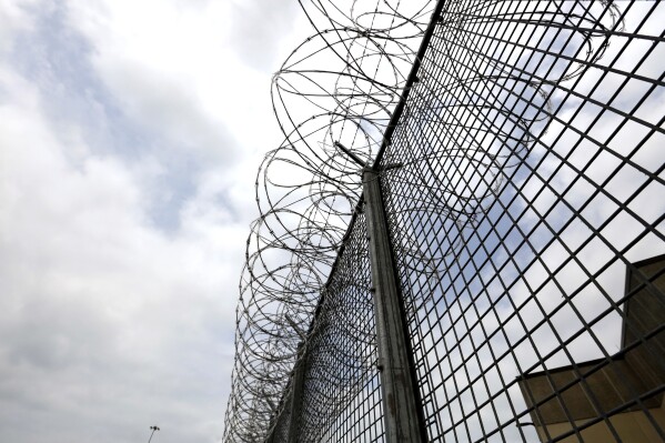 FILE - The West section of the State Correctional Institution at Phoenix is seen, June 1, 2018, in Collegeville, Pa. Arguing that solitary confinement worsens mental health crises and violates Constitutional rights, six people incarcerated at prisons throughout Pennsylvania, including the State Correctional Institution at Phoenix, filed a federal class action lawsuit Monday, March 4, 2024, seeking to end indefinite use of the practice. (AP Photo/Jacqueline Larma, File)