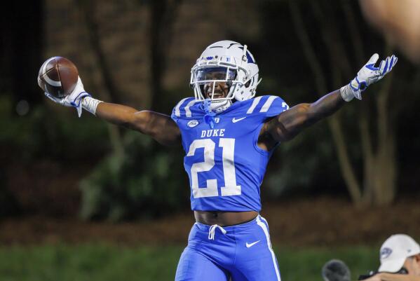 Duke quarterback Daniel Jones (17) during the NCAA college